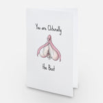 Cliterally the Best - card