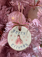 Merry Clitmas ornament