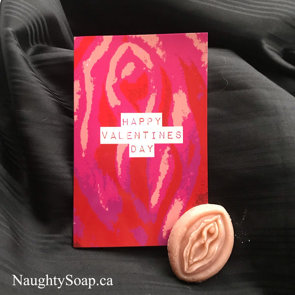 Vulva Valentine Card