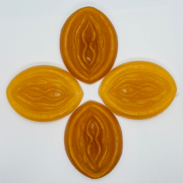 You are Golden (scented) featuring rose quartz bead Clitoris
