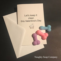 Let’s keep it clean Valentine Card