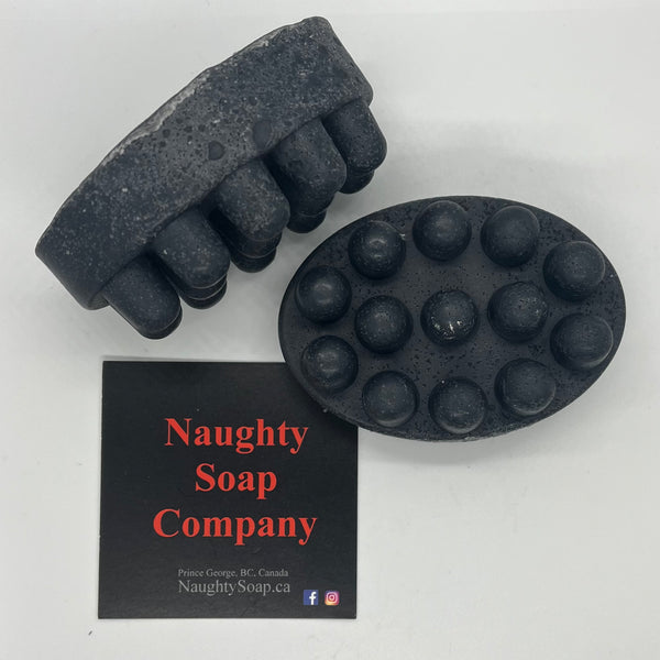 Earth Massage Bar (charcoal, unscented)